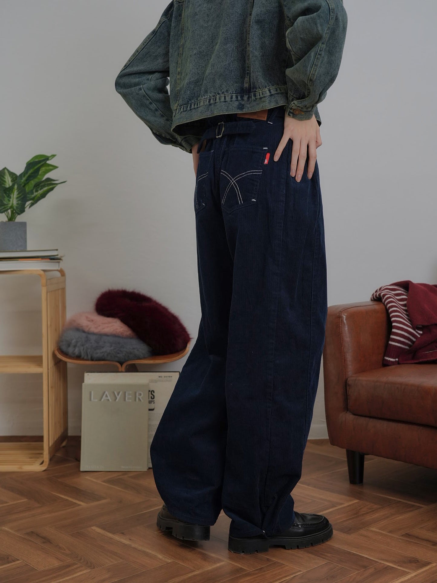 corduroy bootcut pants