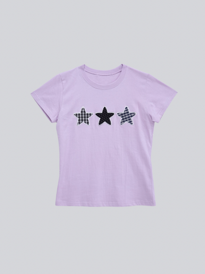 star patch tee