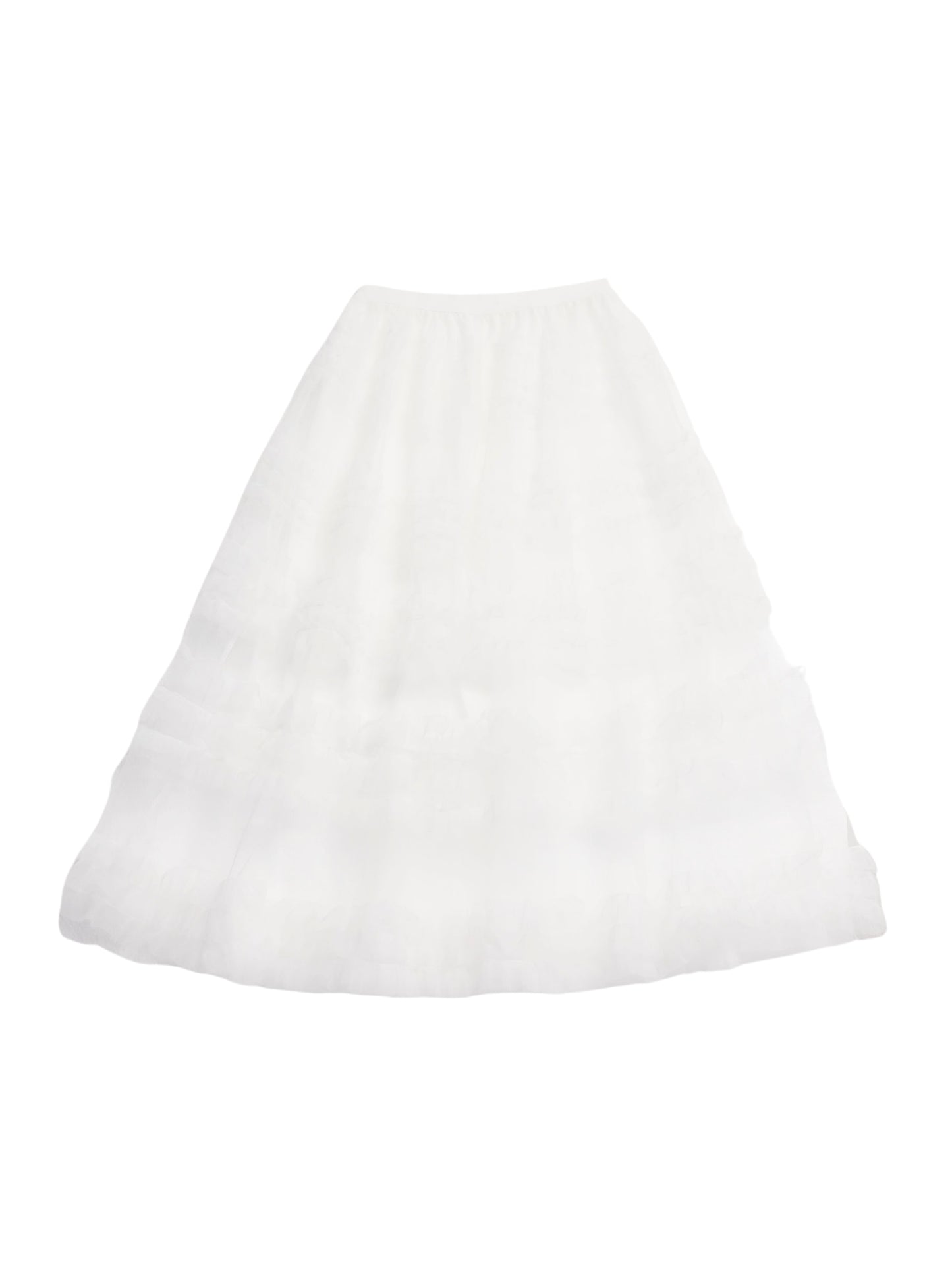 volume frill tiered skirt