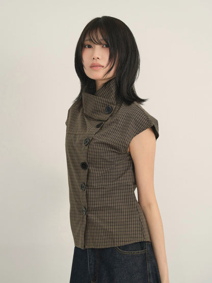 check button short sleeve