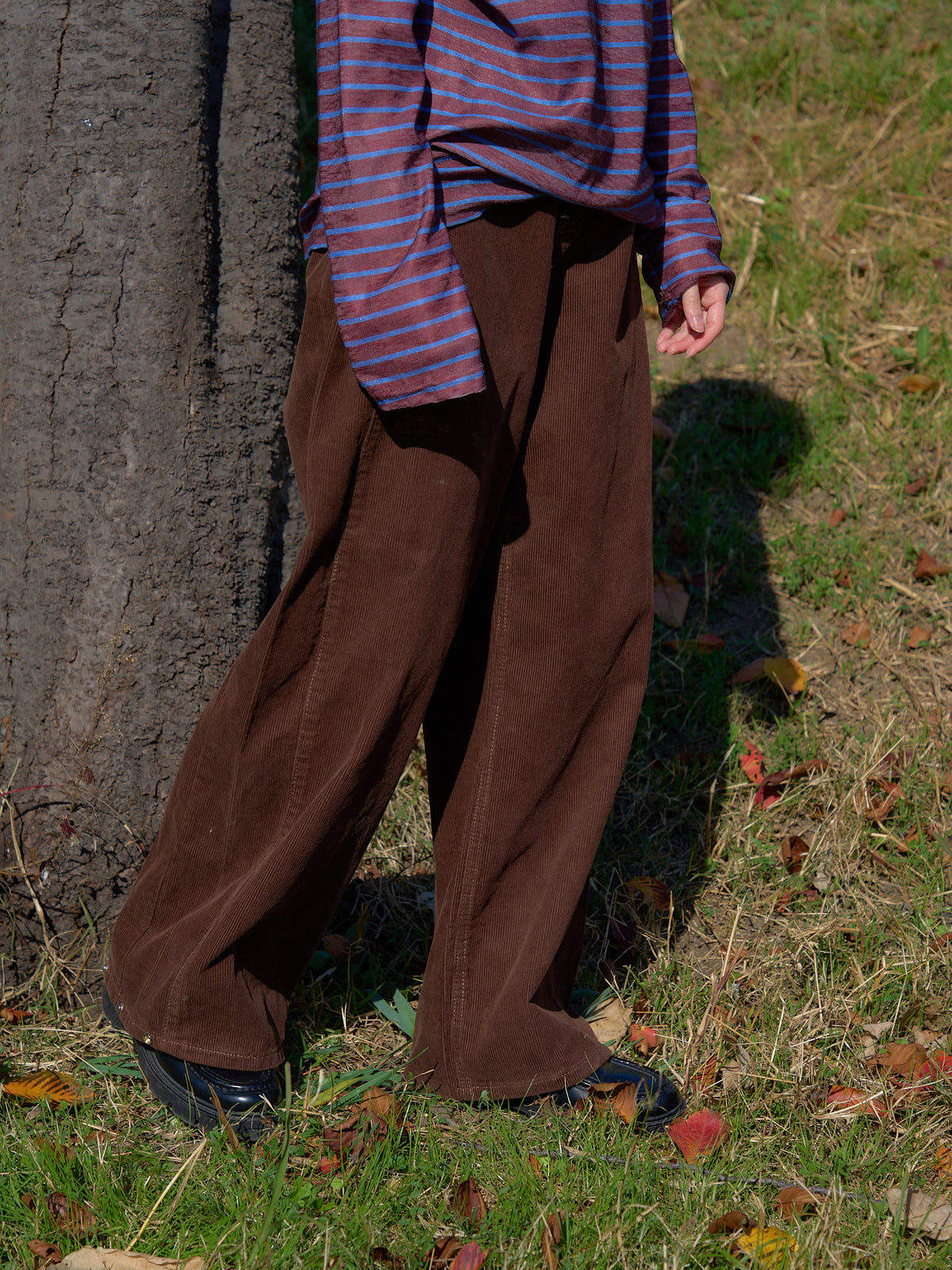 corduroy bootcut pants