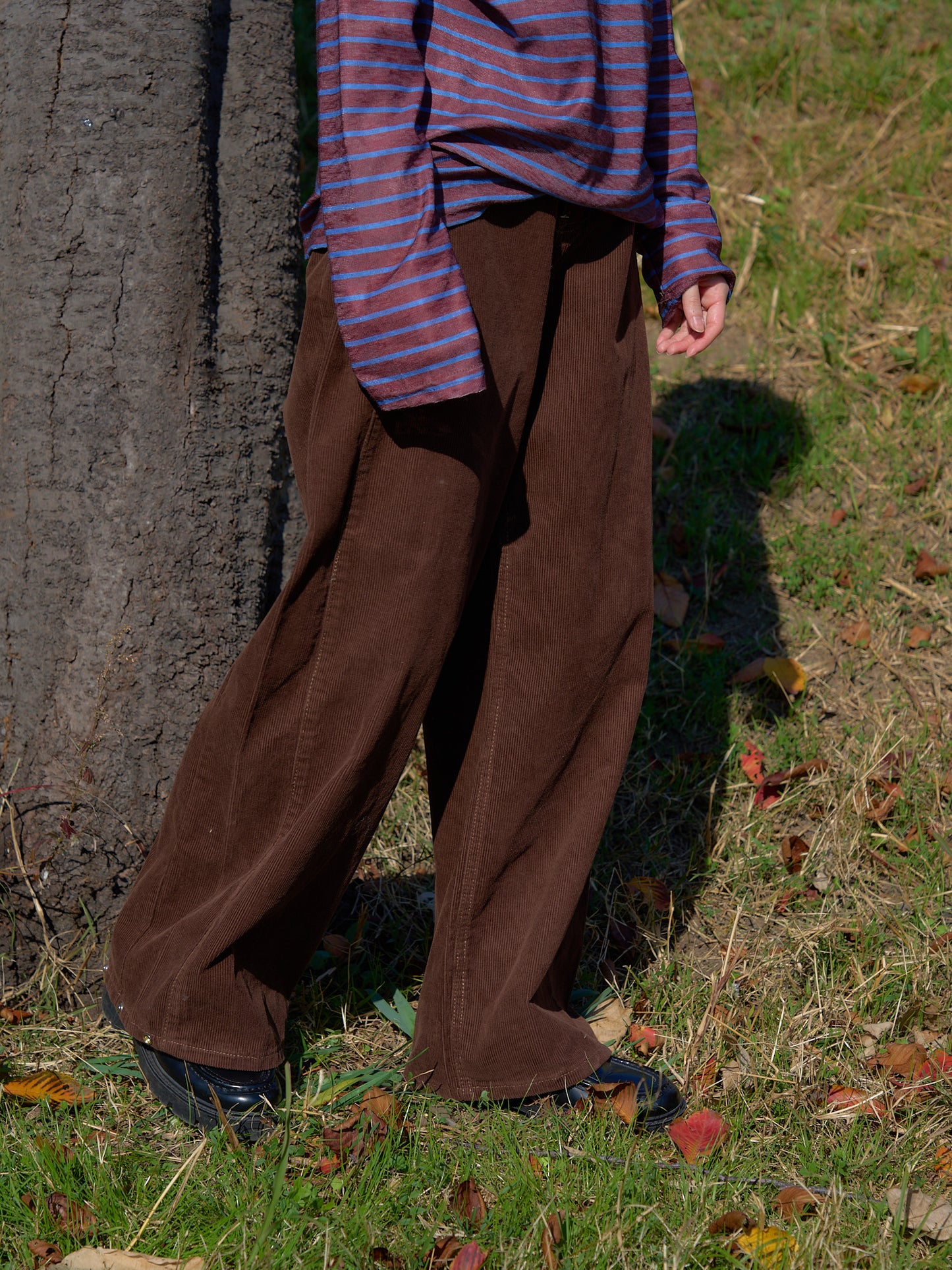 corduroy bootcut pants