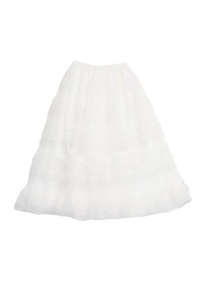 volume frill tiered skirt