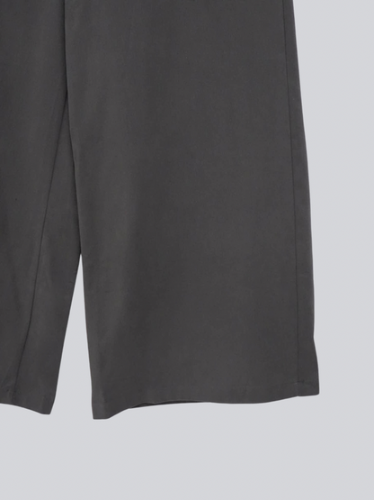 wrap layer wide pants