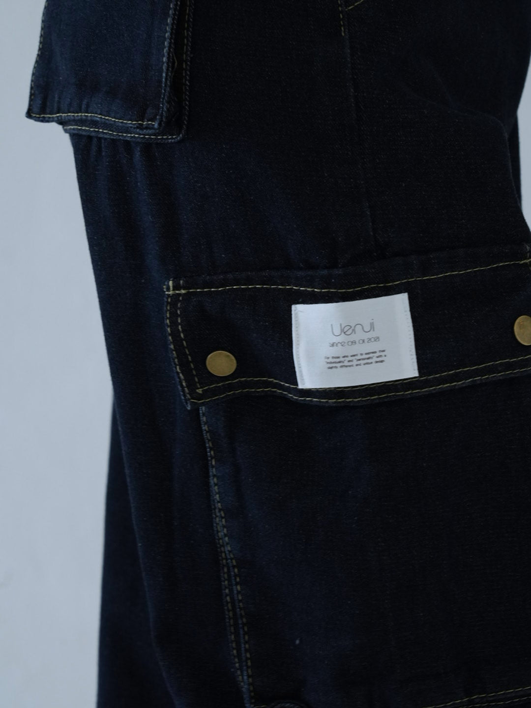 【 10月上旬発送予定 】dark denim cargo pants