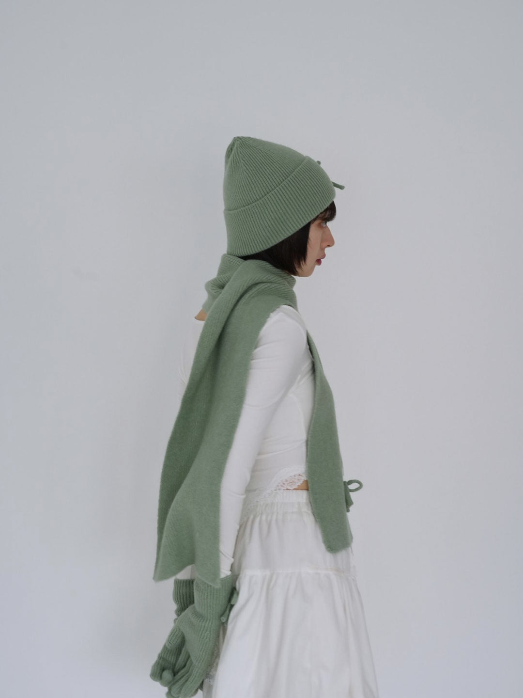 【8月26日発送予定】ribbon knit 3piece set