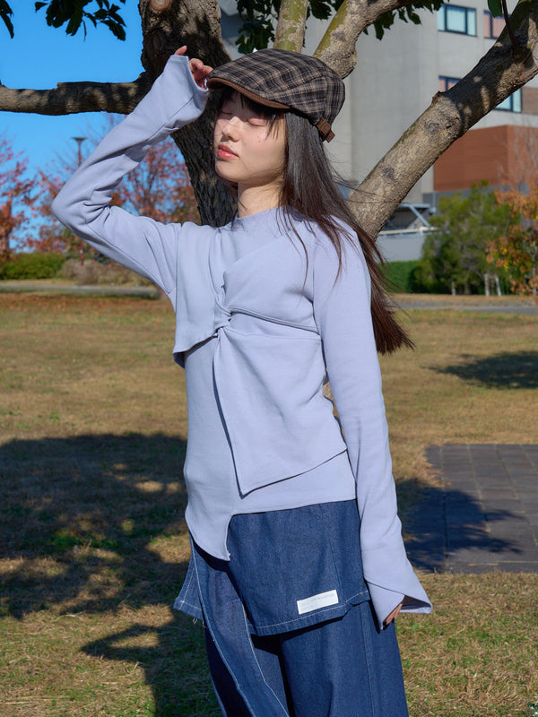 チェック ハンチング帽 大人カジュアル レディース Uenui