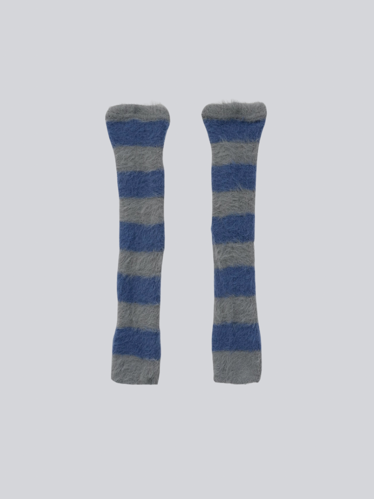 border knit leg warmer