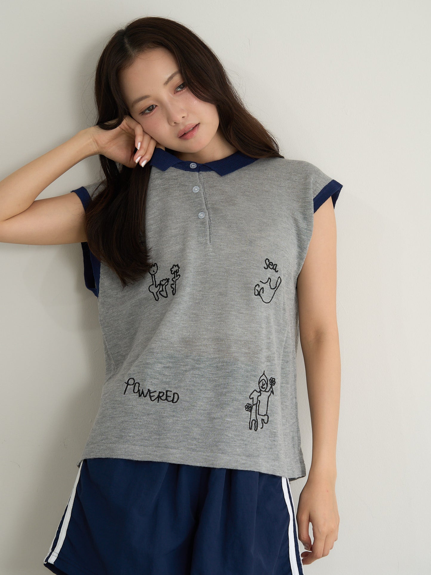 animal sketch polo