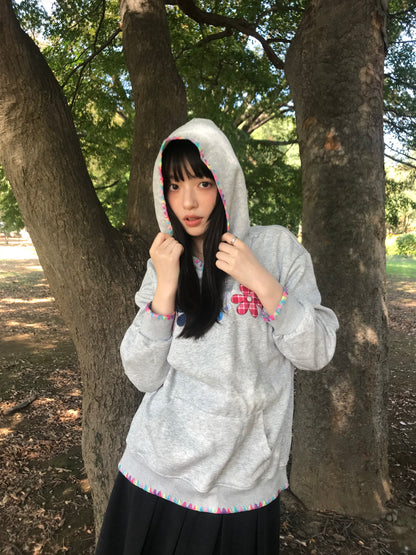 flower patch hoodie