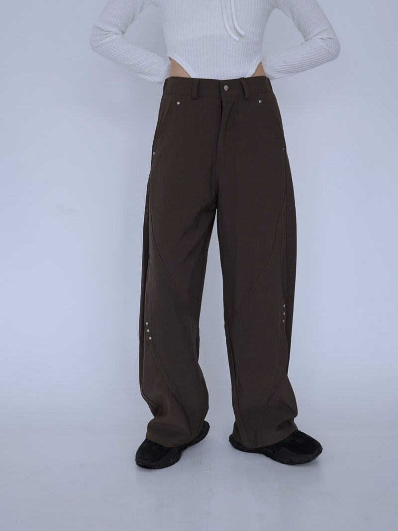 【8月29日発送予定】stitched wide pants