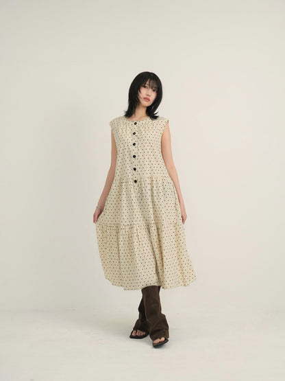 dot line long onepiece
