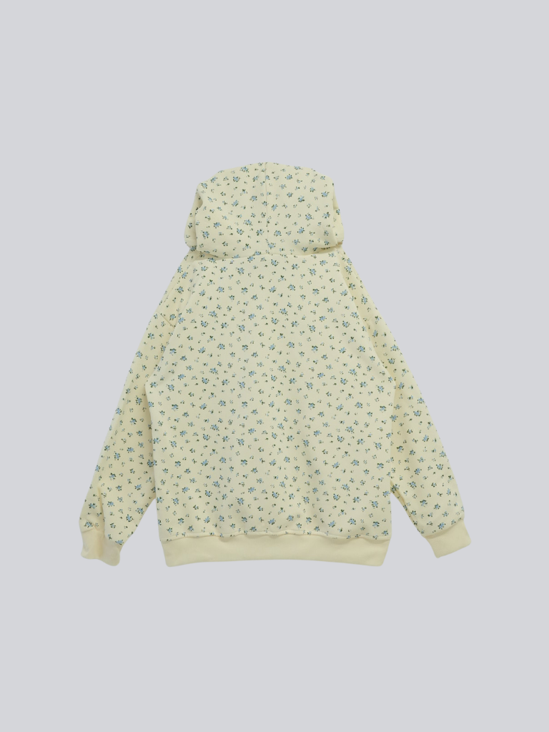 【 10月上旬発送予定 】tiny floral frill hoodie