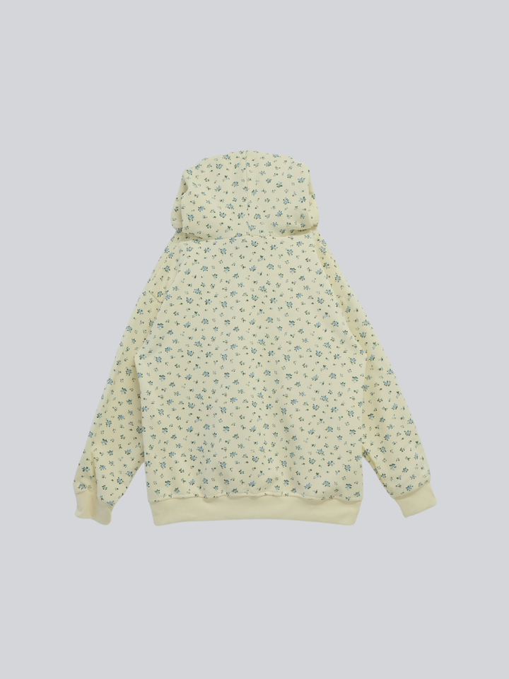 【 10月上旬発送予定 】tiny floral frill hoodie