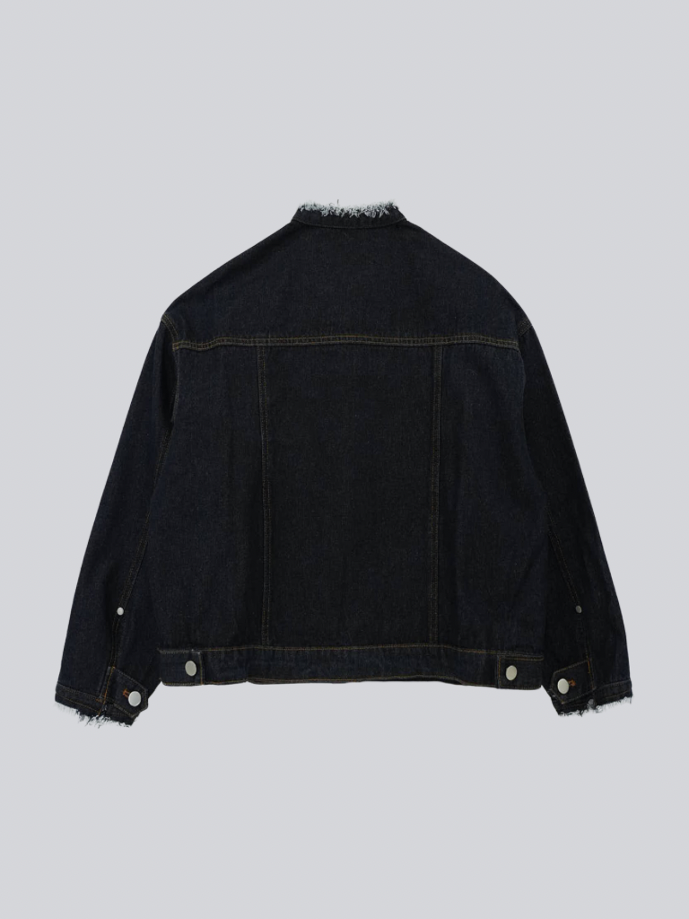 fringe denim jacket