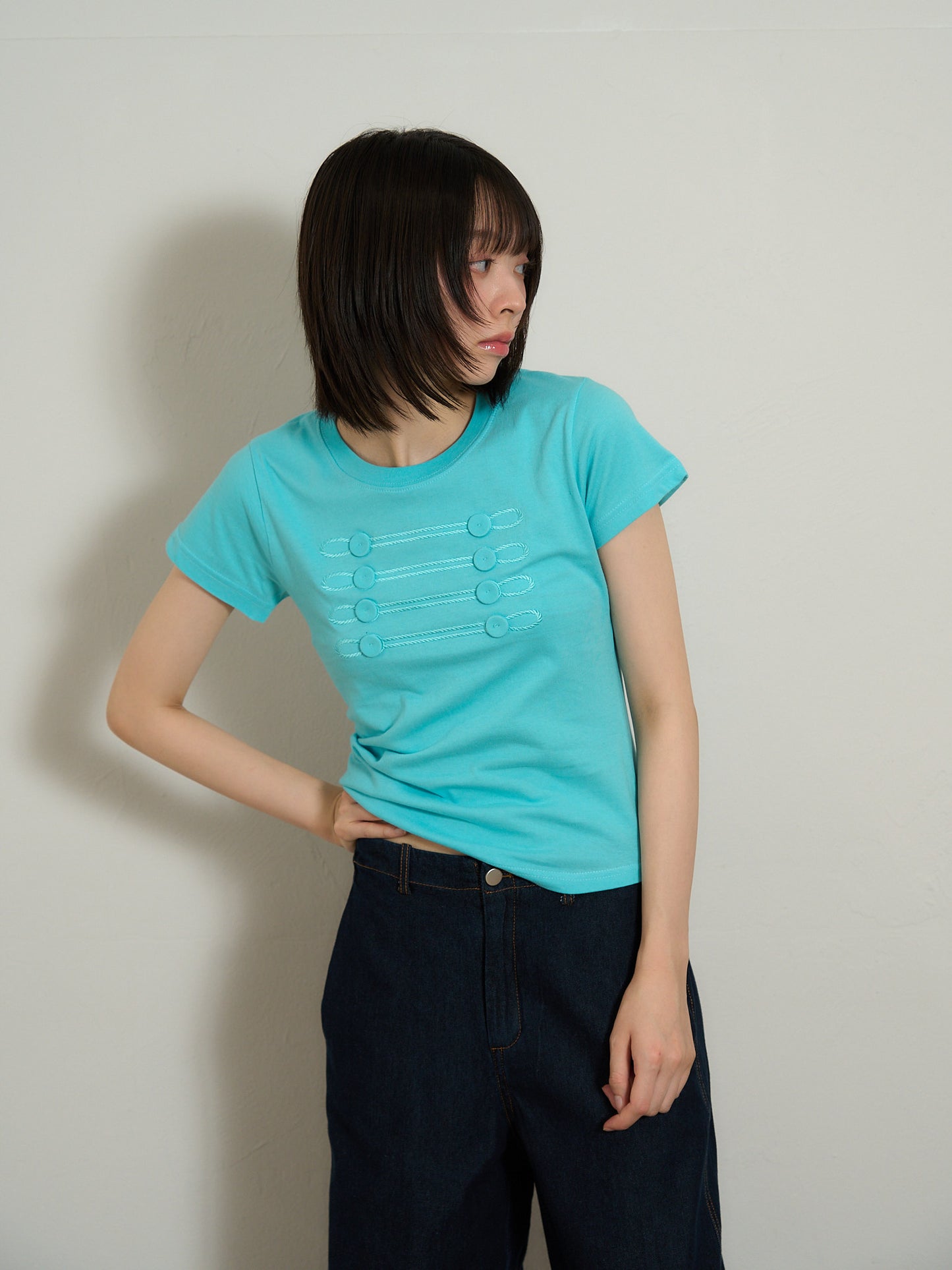 military button tee