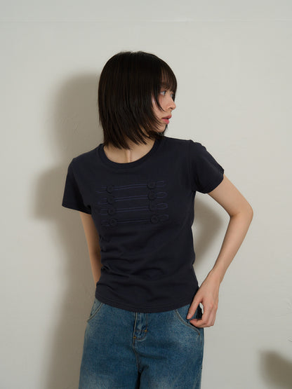military button tee
