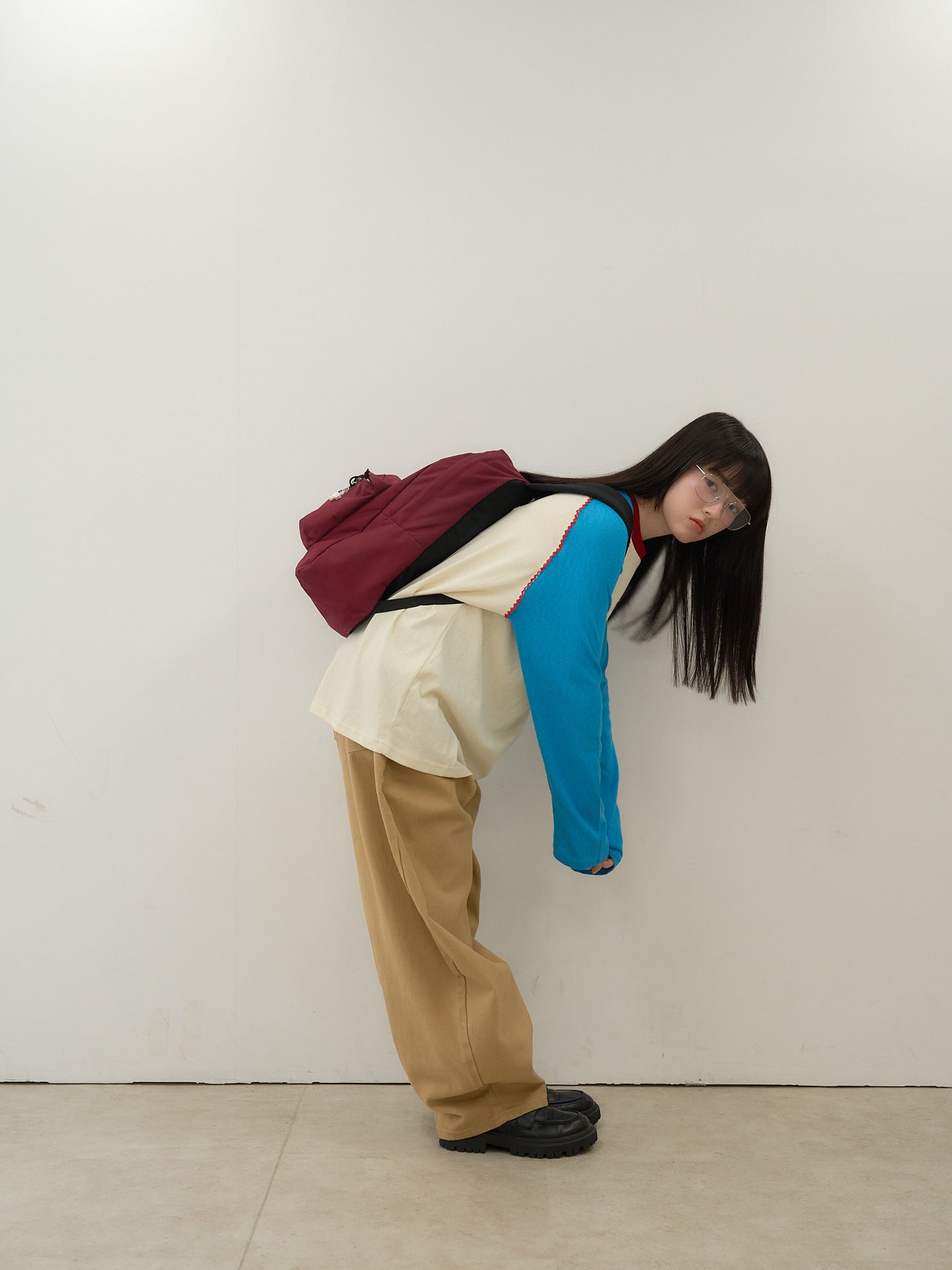 wide color pants