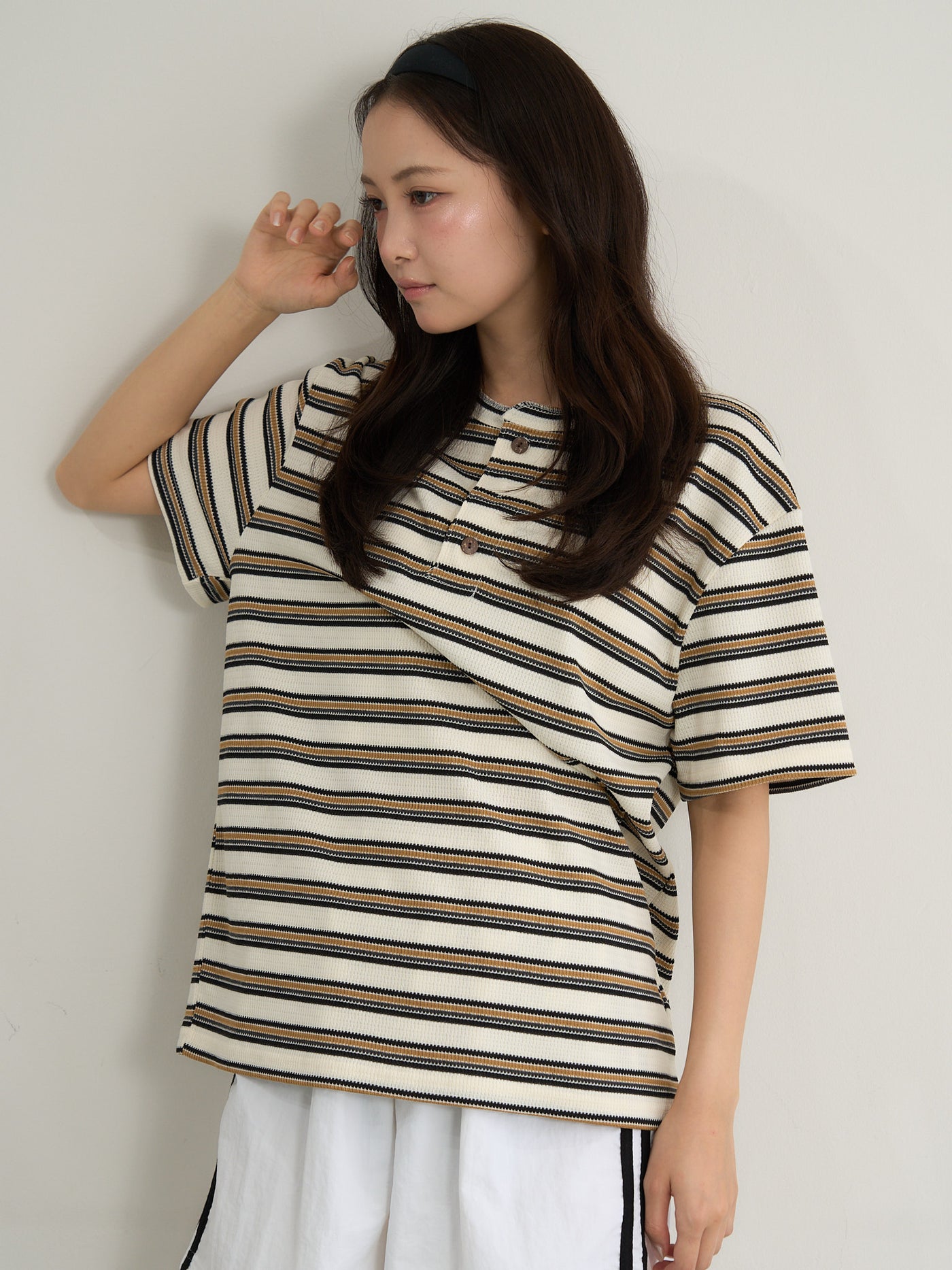 border henley tee
