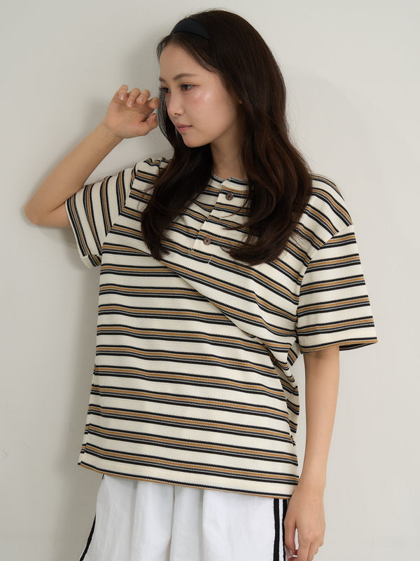 border henley tee