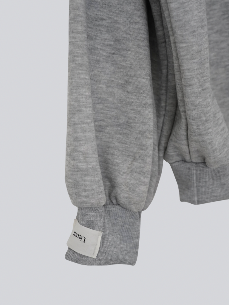 2way off shoulder sweat hoodie