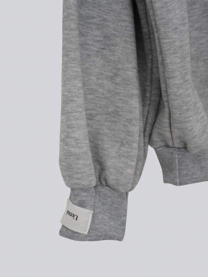 2way off shoulder sweat hoodie