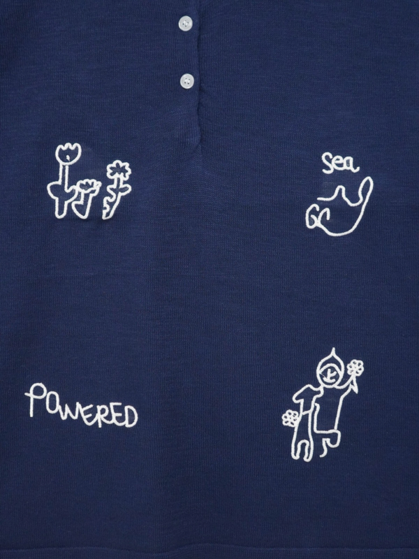 animal sketch polo