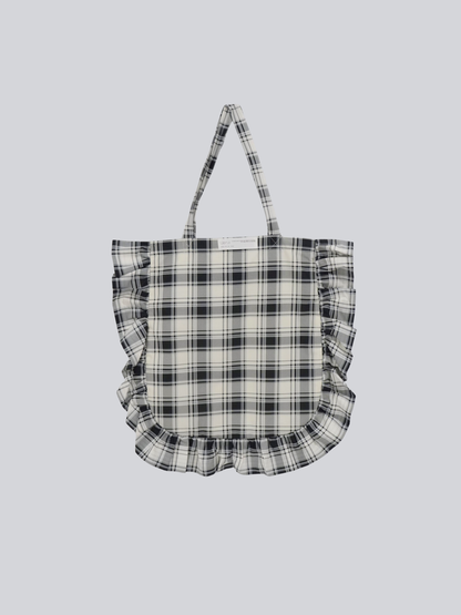 frill tote bag