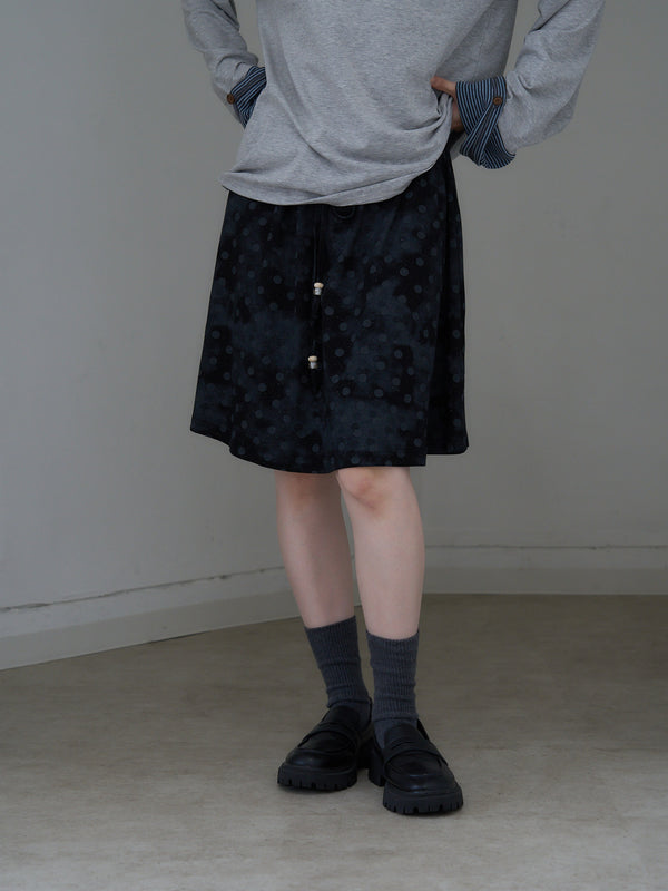 dot  line skirt