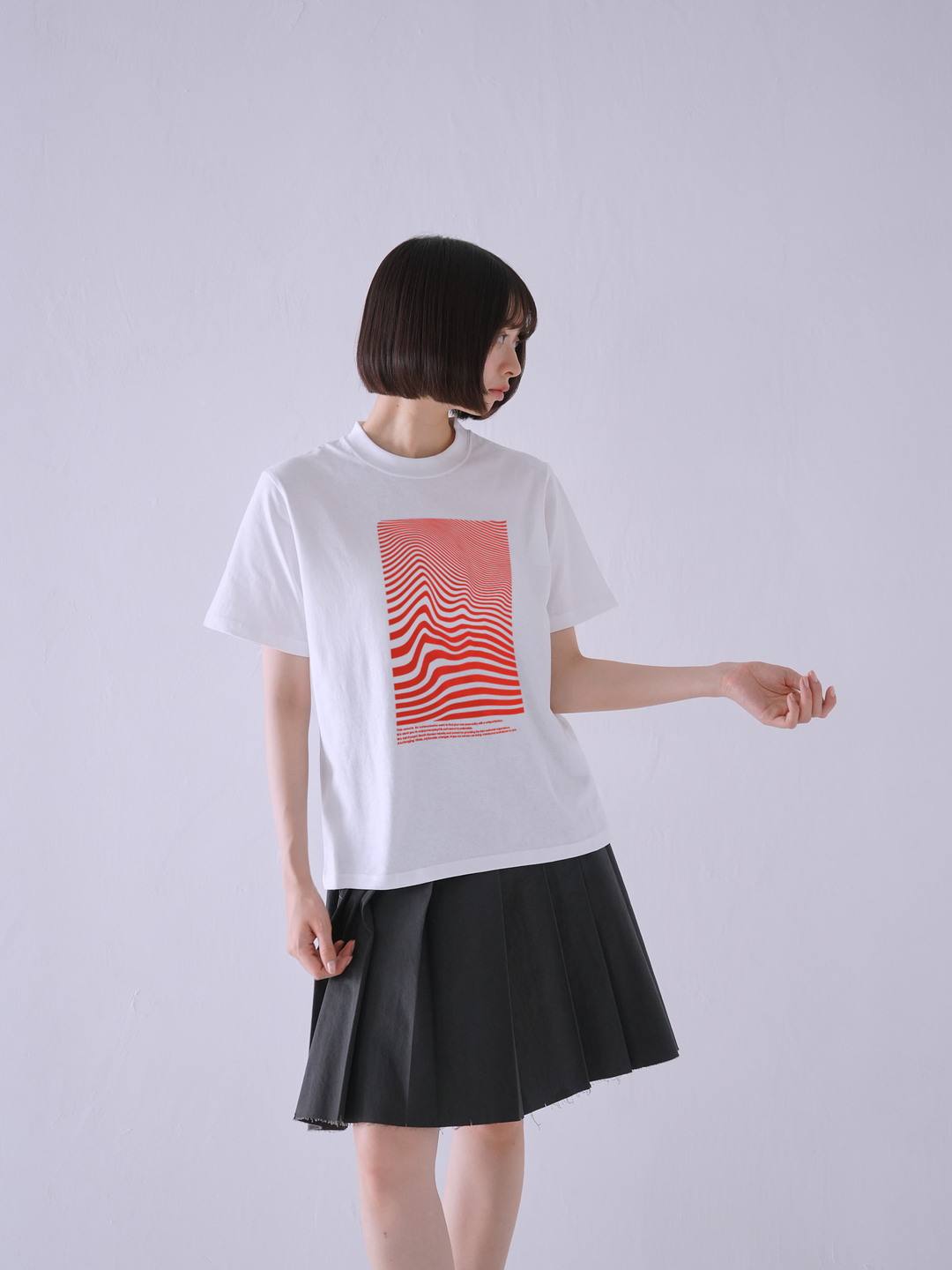 【8月下旬発送予定】un wave length graphic T