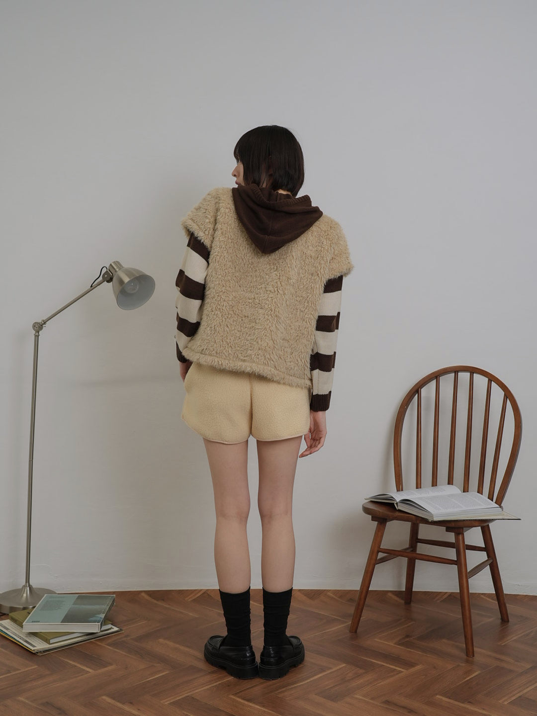 fur knit vest【 1/15 19時発売 】