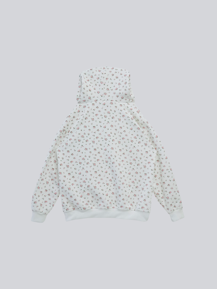 【 10月上旬発送予定 】tiny floral frill hoodie