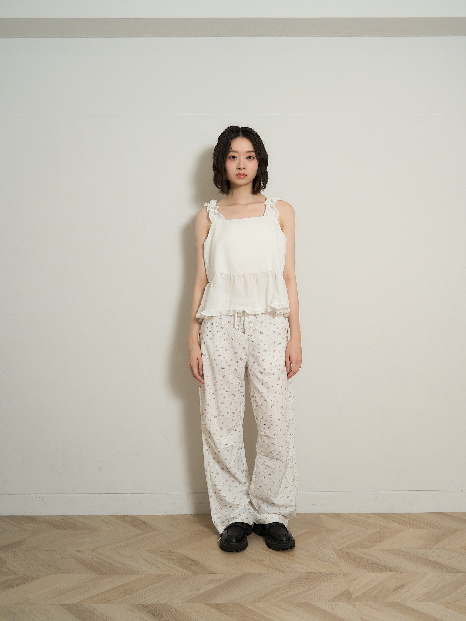 floral wide pants｜花柄ワイドパンツ｜uenui – Uenui