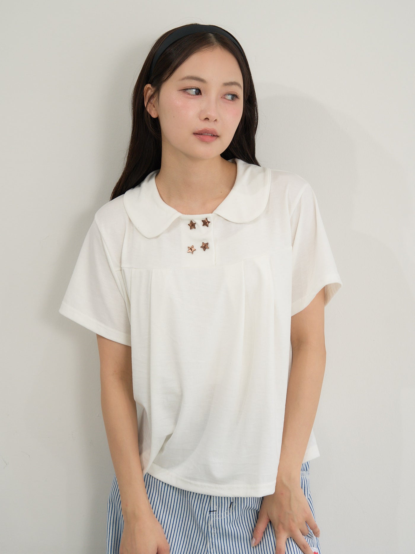star button tee