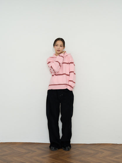 border half zip knit