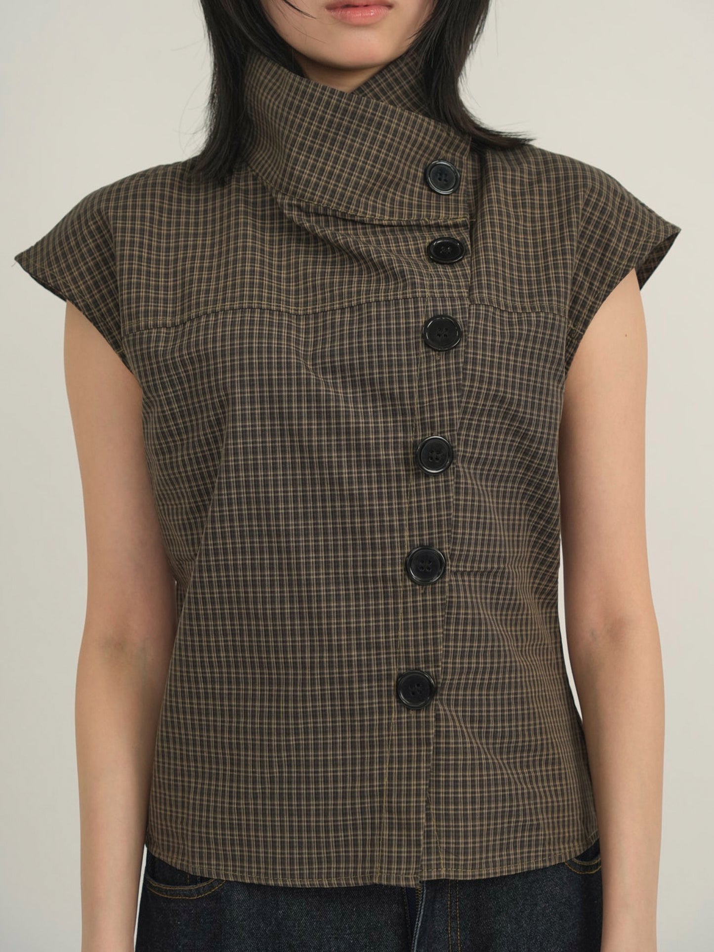 check button short sleeve