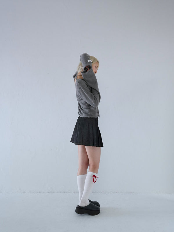 tie ribbon knit