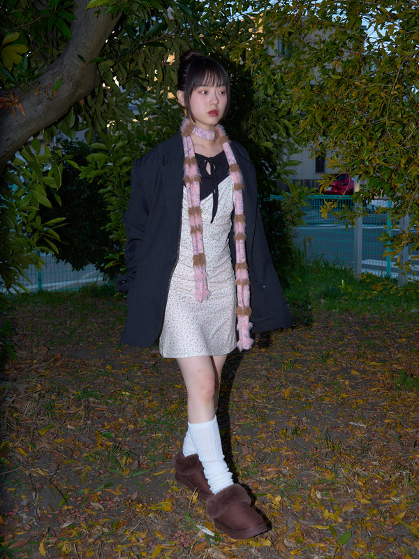小花柄 キャミワンピース カジュアルガーリー レディース Uenui