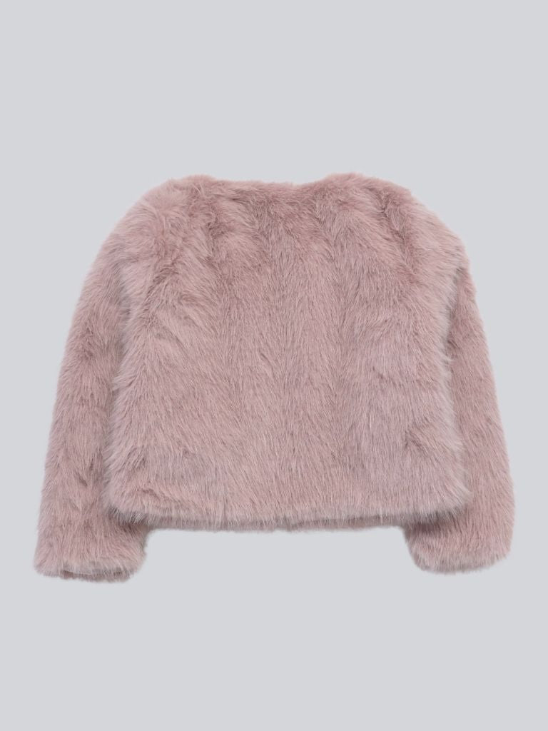 fluffy fur coat