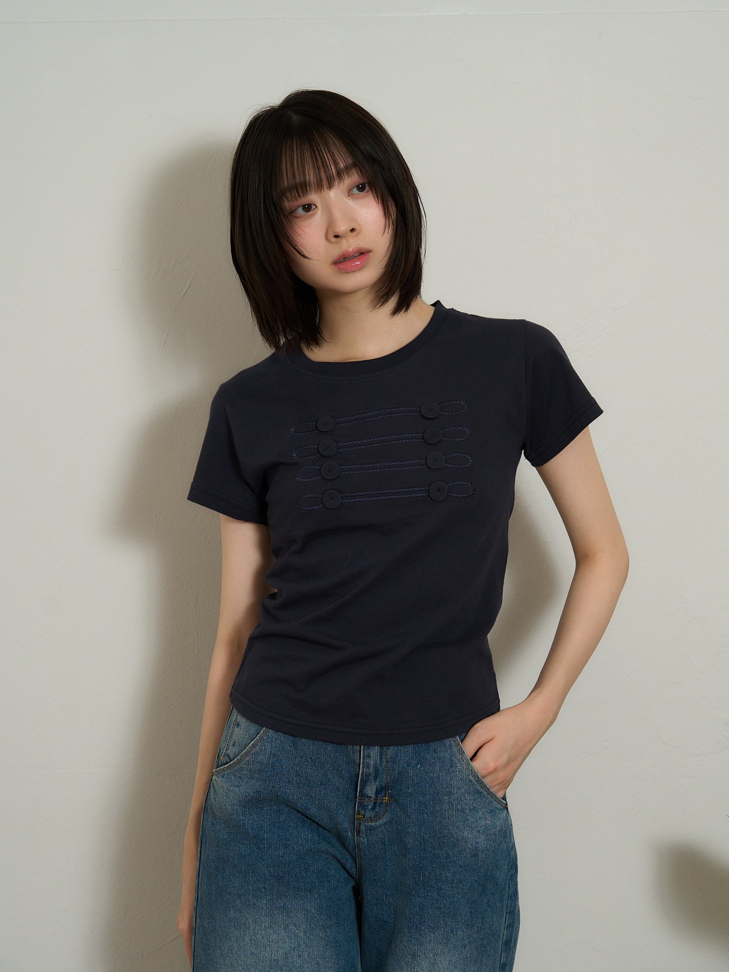 military button tee