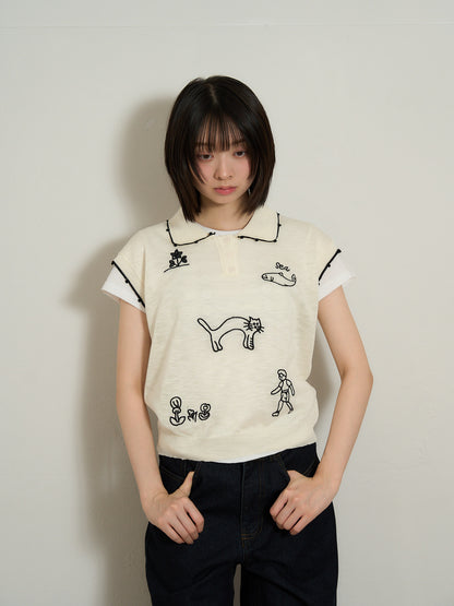 animal summer tops