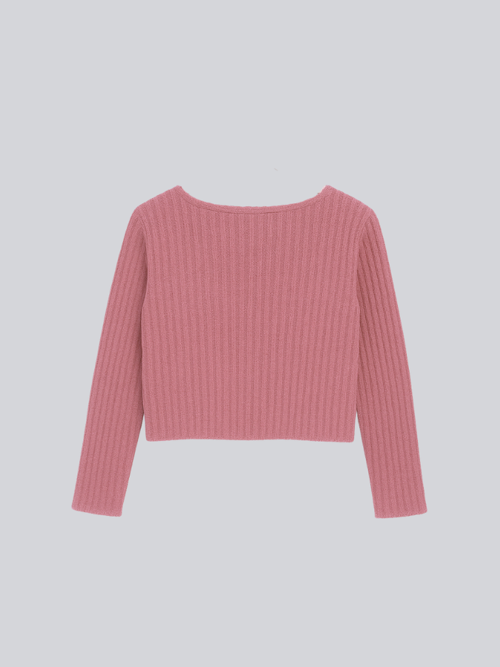 【 10月上旬発送予定 】ribbed ruched cami & cardigan set