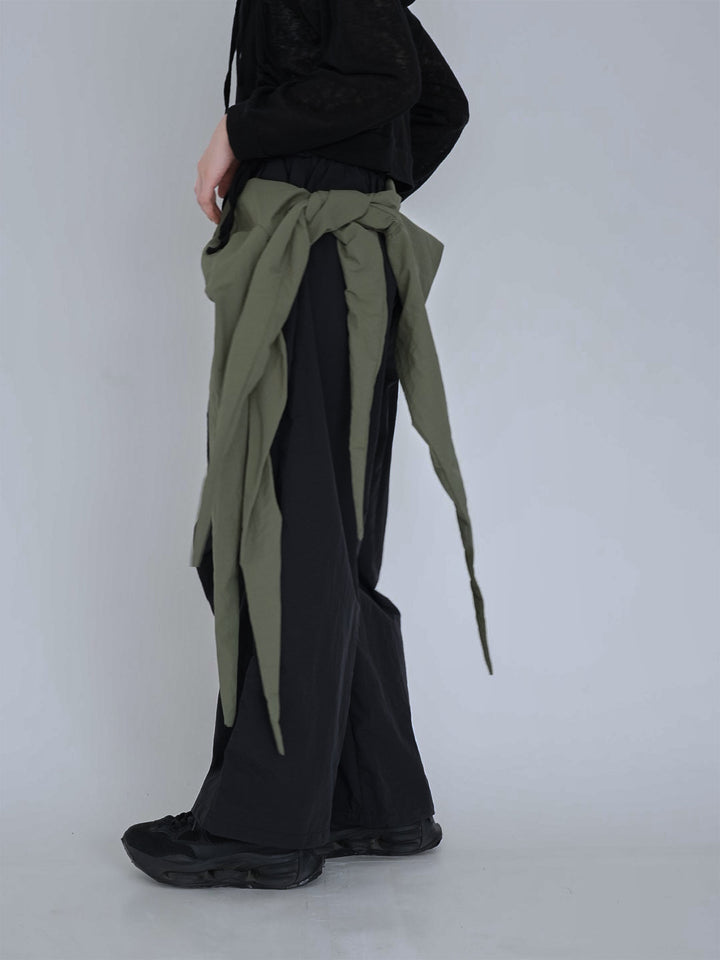 ultra wide drawstring pants