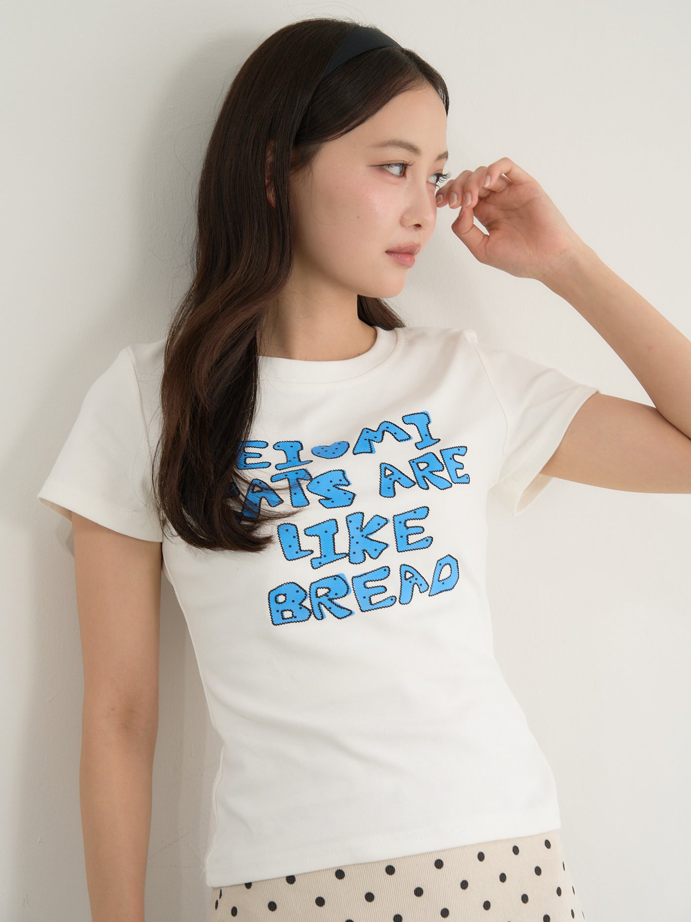 logo crop tee