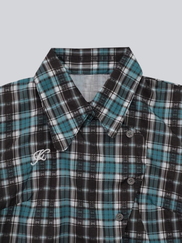 retro plaid shirt