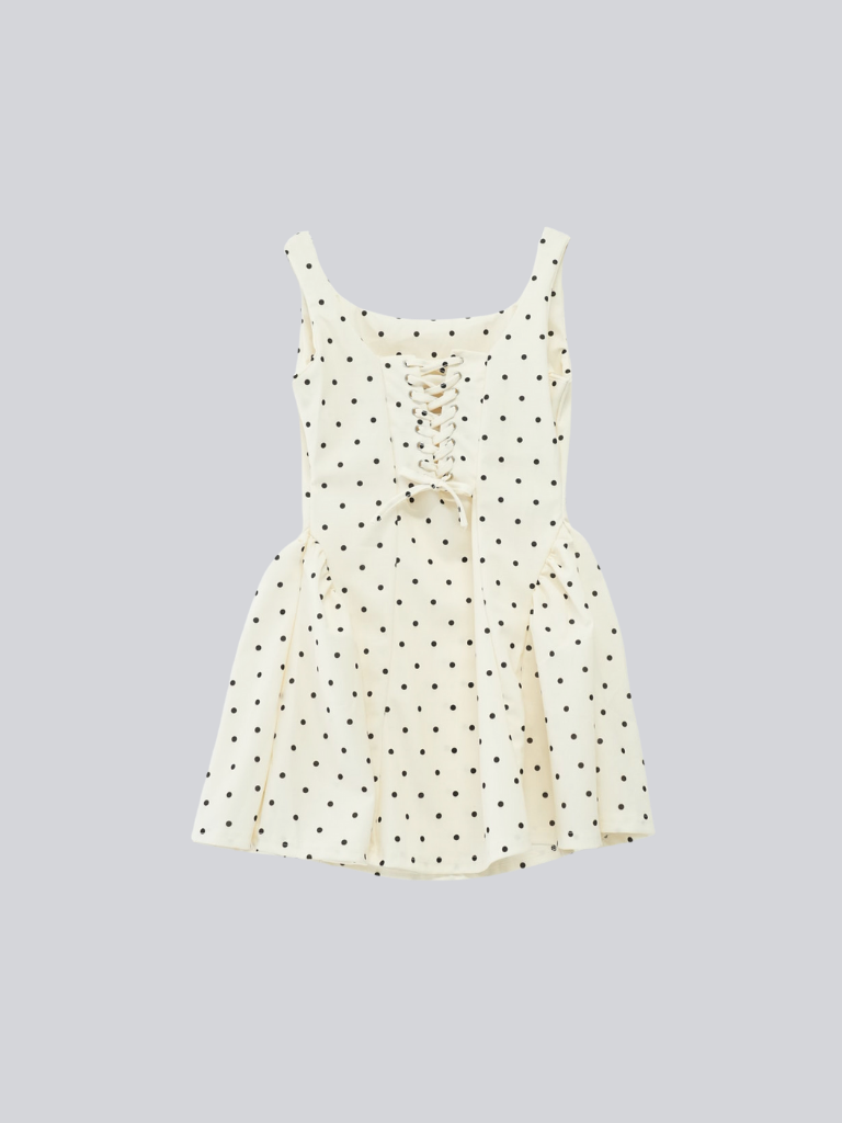 polka dot cami dress