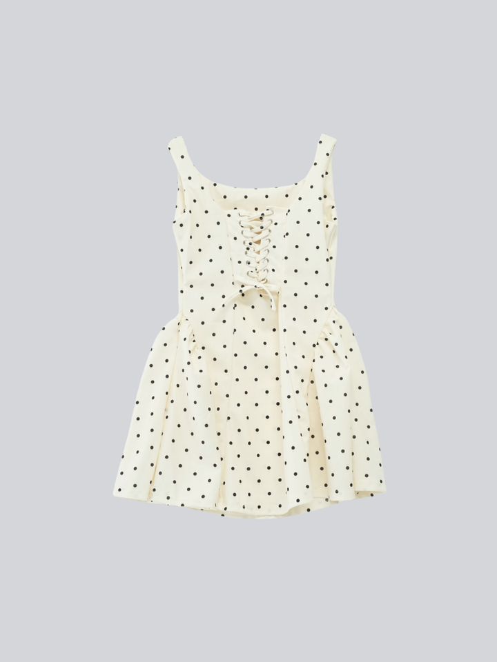 polka dot cami dress