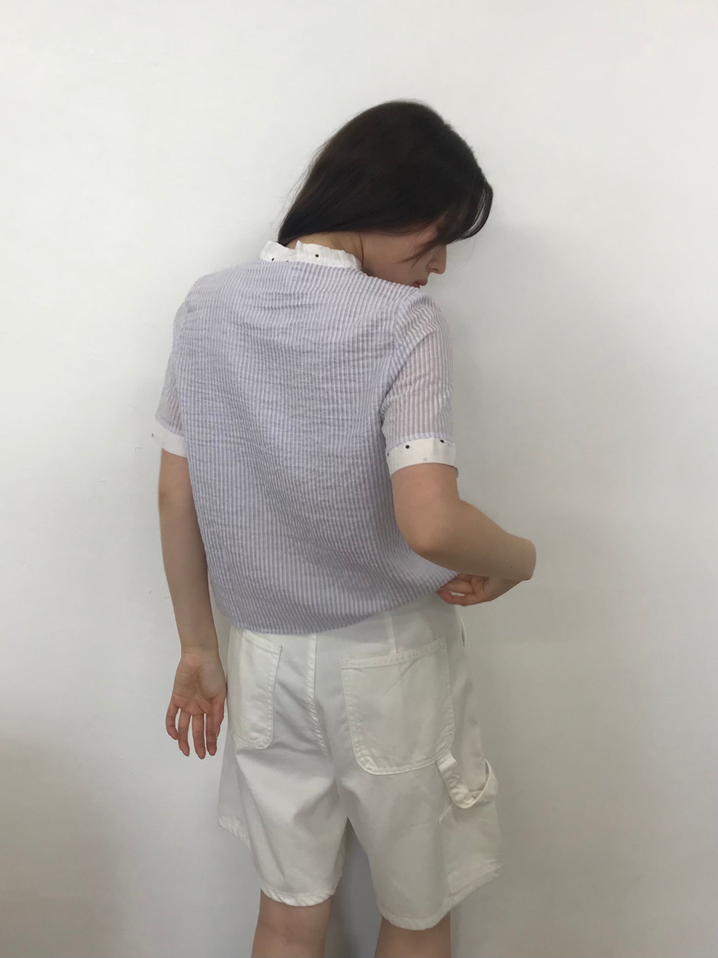 stripe dot shirt