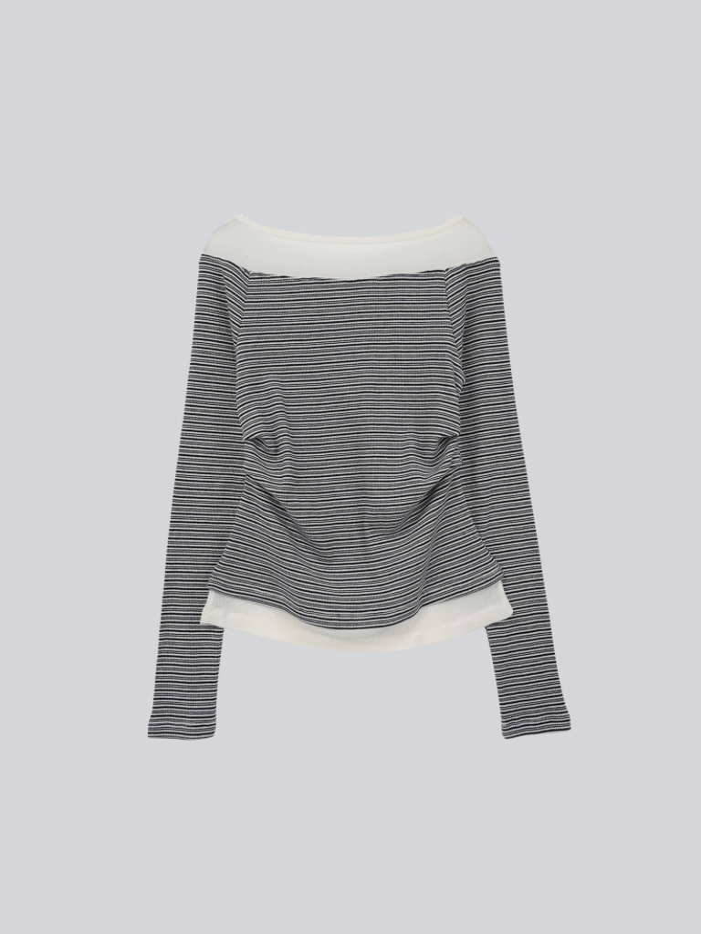 border long sleeve top