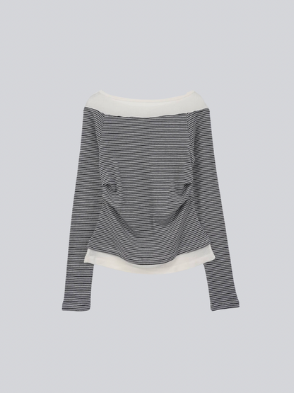 border long sleeve top